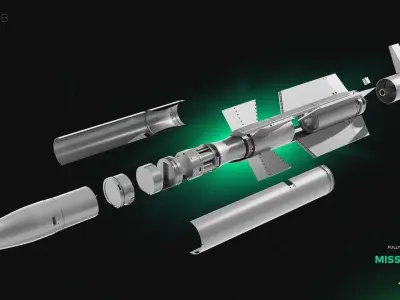 Missile V5 ASM 3D model