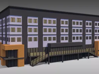 Commercial Building 006 3D model