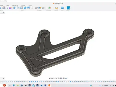 Serpent S705 Radio Tray Part 801175 3D print model