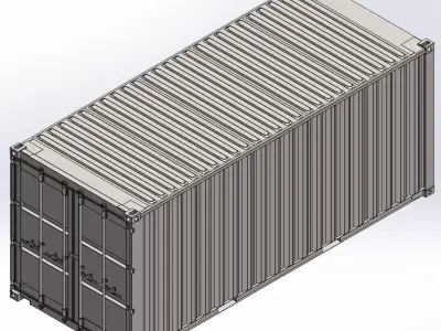 HC Container 3D model