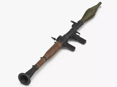 RPG - 7 3D model