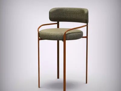 Chair style decor interior 3D model