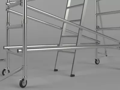 Scaffold tower 3 3D model