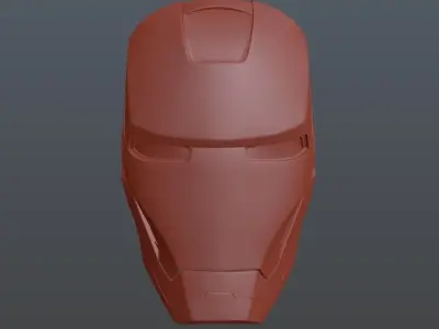 American Man Helmet 3D model