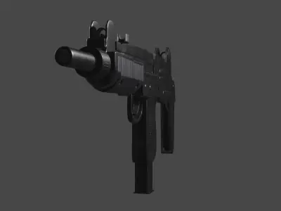 UZI Gun  3D model