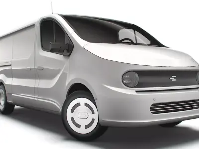 Generic EV Mid Van LWB 2023 3D model