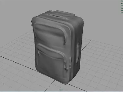 Suitcase Low-poly 3D model buy