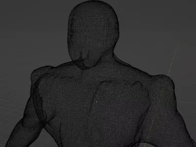 Sci-Fi Character 3D model get