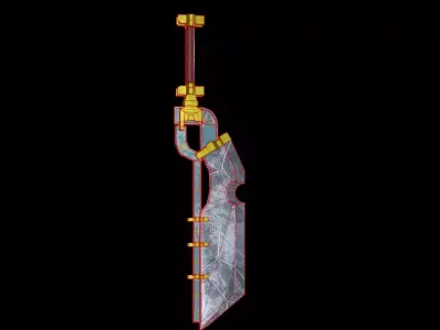 Bonkonator Low-poly 3D model
