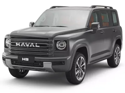 2026 GWM Haval H9 with Interior  3D model