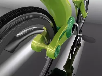 FantasyBike bicycle with seat Free 3D model