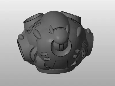 CHIBI-TECH SD - NAUTILUS CORE  3D print model