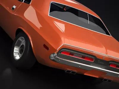 Challenger 1971 3D model