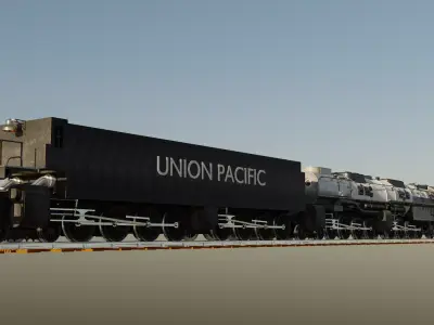 union pacific bigger boy 3D model