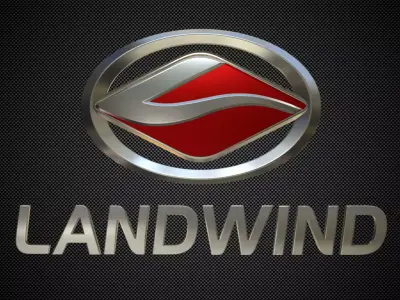 landwind logo 3D model