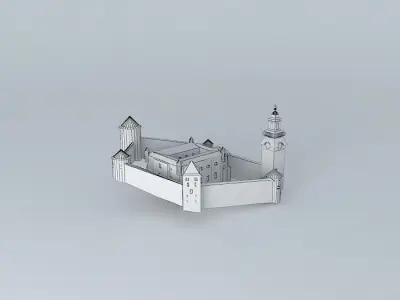 Old Castle  Free 3D model