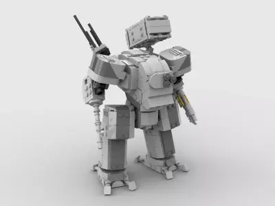 heavy exo fighter   3D model