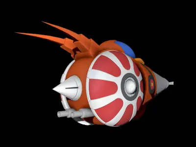 Chibi Driller Car from Casshan 3D print model purchase