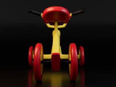 Kids Cycle Free 3D model