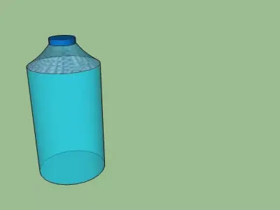Bottle of Water 3D model