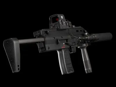 HK MP7 3D model