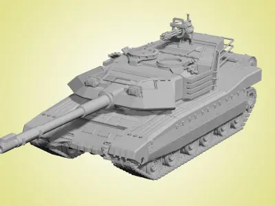 M1 Abrams Tank 3D model purchase