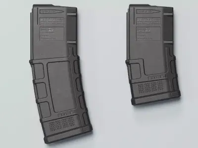 PMAG AR 300 B GEN M3 - Replica Low-poly 3D model