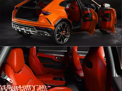 Luxury Performance SUV 3D model