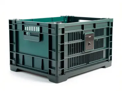 Storage Crate with Smart Lock Model Pack Low-poly 3D model