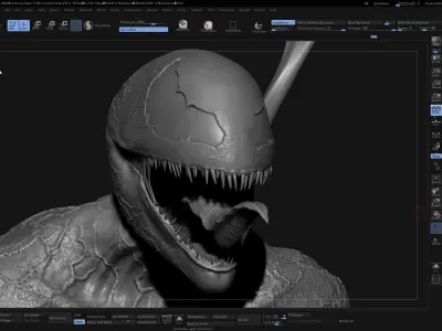Carnage venom from marvel comics Free 3D model