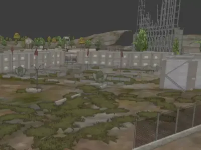 Military Base pubg 3D model