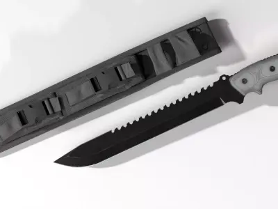 Knife Eagle 111ahp Low-poly 3D model