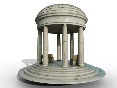 Toskana Stunu Low-poly 3D model