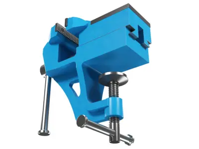 Bench Vise 3D model buy