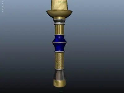 Ancient Egyptain sword 3D model