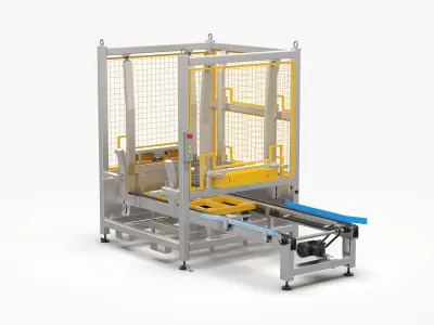 Automatic Depalletizer Pallet Warehouse 3D model