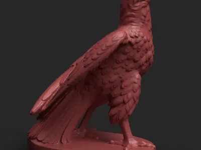 Eagle Statue 3D print model