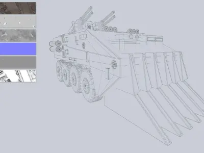 Advance APC Low-poly 3D model
