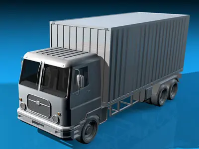 Old truck 3D model