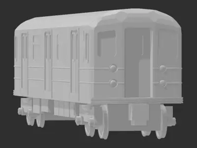 NYC MTA R62 Rolling Stock PRINT READY 3D print model