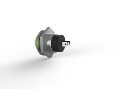 Electronic button 3D model