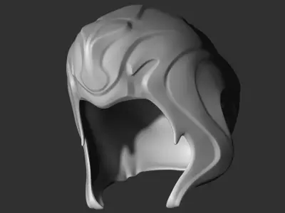 Fantasy Medieval Helmets 3D model