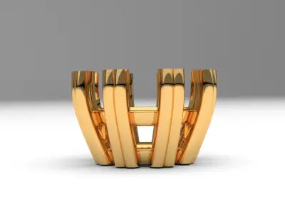 A package of solitaire ring heads engagement 8 prong printable 3D print model purchase
