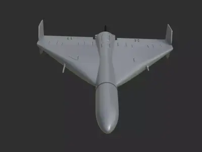 Shahed 136 drone 3D model