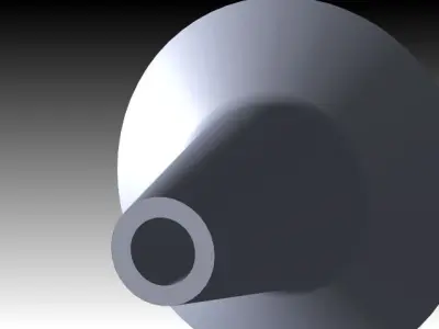 Single Acting Cylinder Free 3D model