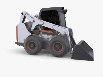 Skid steer loader V4 3D model