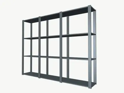 Industrial Rack 3D model buy