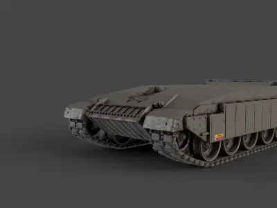 Tank Challenger 3D model