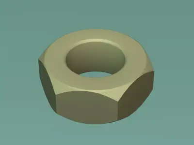 3D Screw Model Free High-Poly  Free 3D model