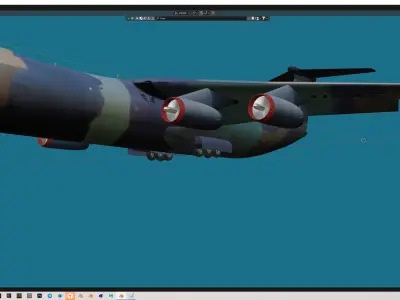C-141B Free 3D model